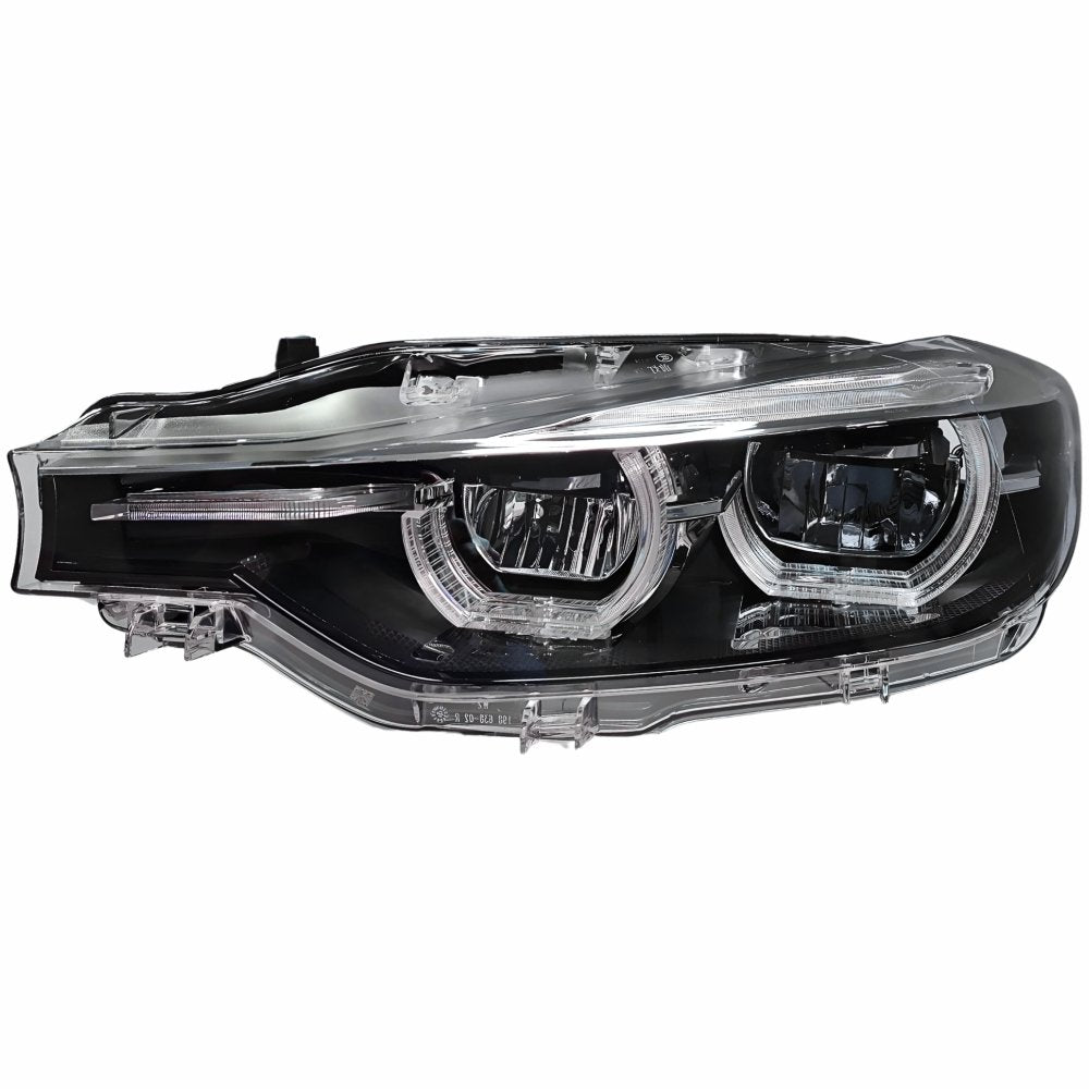 Farol Bmw Serie 3 320i 328i 2016 Até 2018 Black Com Led Sem Reator